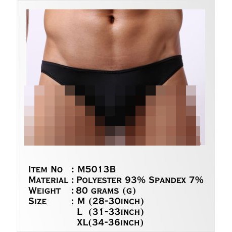 Celana Dalam Pria Import Comfort Sexy Bikini Briefs M5013
