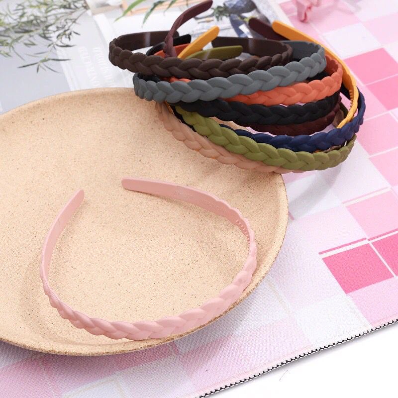 BANDO DOFF KEPANG - Premium Bandana Korea Model Kepang/ Braided Matte Headband Premium