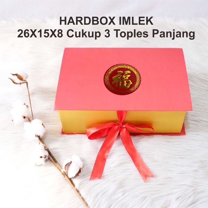 

Hardbox Imlek Kue Lapis Legit/Hampers Hardbox Polos/Box Kue Lapis