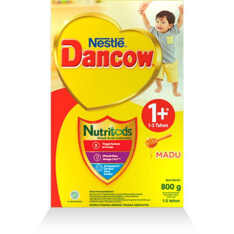 

READY.... DANCOW NUTRITODS 1+ madu Dan VANILA 800gr