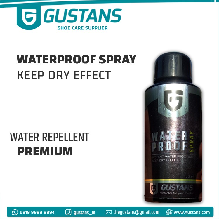 Water Repellent Gustans Waterproof Spray Kualitas Umbre Water Repellent Gustans Waterproof Spray Kualitas Umbre