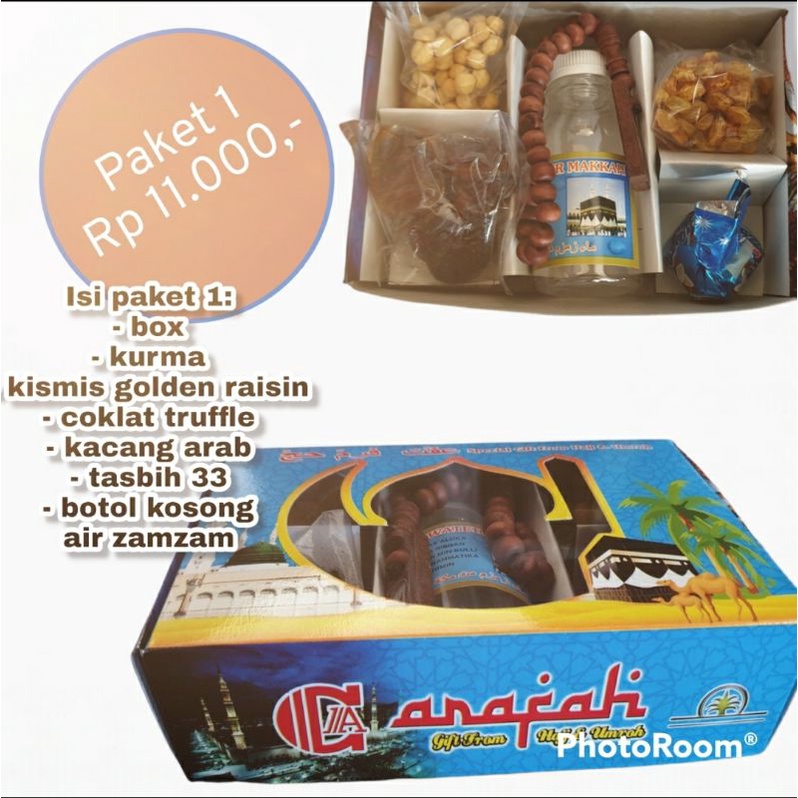 Paket oleh oleh haji umroh souvenir gift haji umroh murah hemat ekonomis