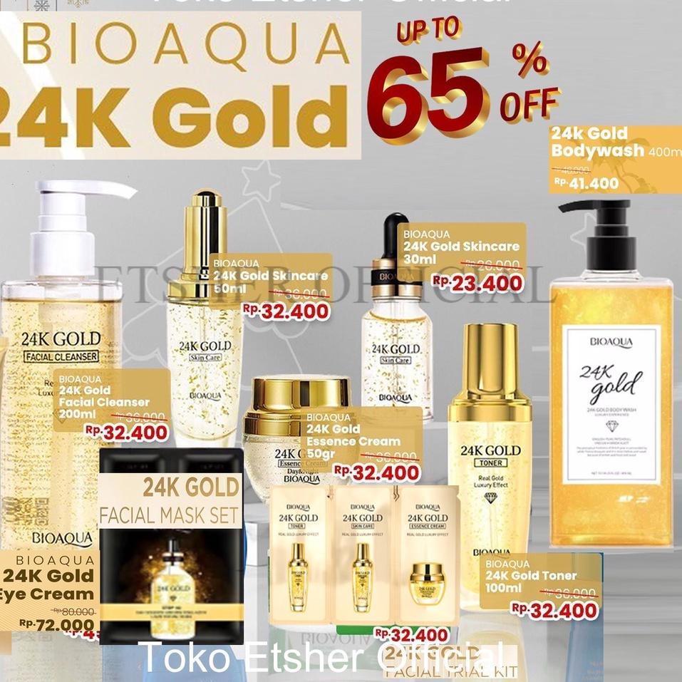 ۞ Bioaqua Skin Care Paket 24K Gold ☃