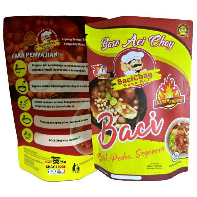 

BASO ACI INSTAN (PROMO TERBATAS) BELI 20 GRATIS 1 / Baso Aci Chay / pabrik baso murah (GOLD) (GARASICEMILAN)