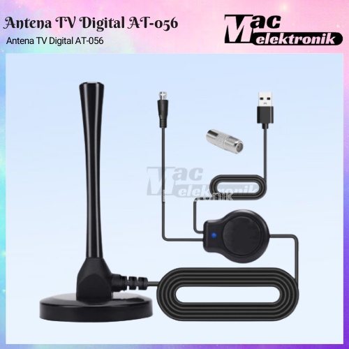 ANTENA TV DIGITAL STICK TV DIGITAL INDOOR DVB T2 28DB HIGH GAIN AT-056