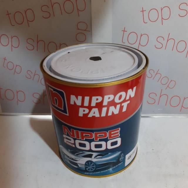 CAT DUCO NIPPE 2000 NIPPON PAINT WARNA HITAM/SUPER BLACK 480 ISI 1KG