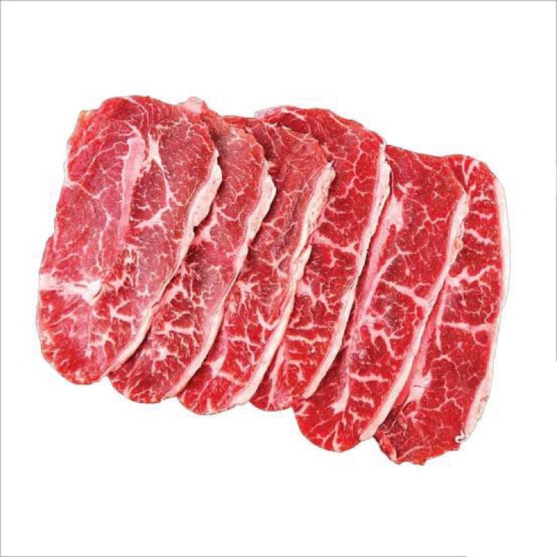 US Angus Prime Top Blade Beef Slice - 250gram