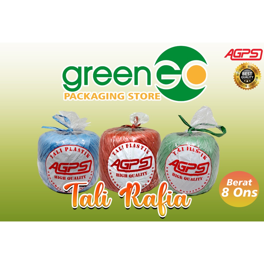 

TALI RAFIA RAPIA WARNA MERK AGPS 8 ONS TALI PACKING DUS MURAH BEST SELLER