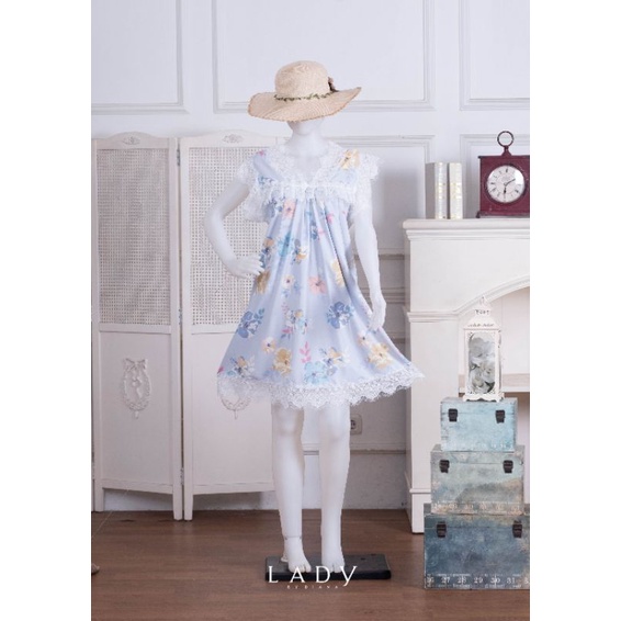 CLARISSA BLUEGREY SLEEPWEAR NEW LACE-3