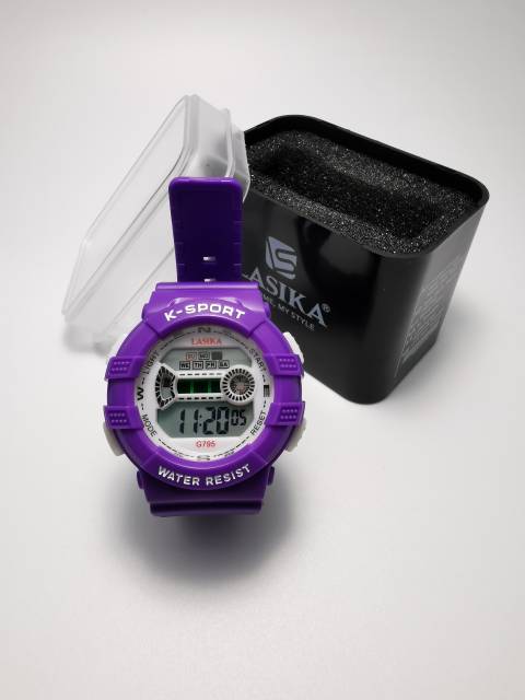 Jam tangan digital Anak Anak Remaja water Resist Lasika 795