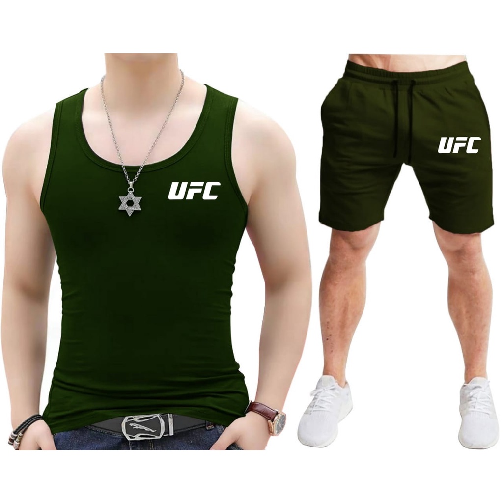 ALIPIO - setelan UFC / celana pendek pria / kaos / kaos pria / celana pendek