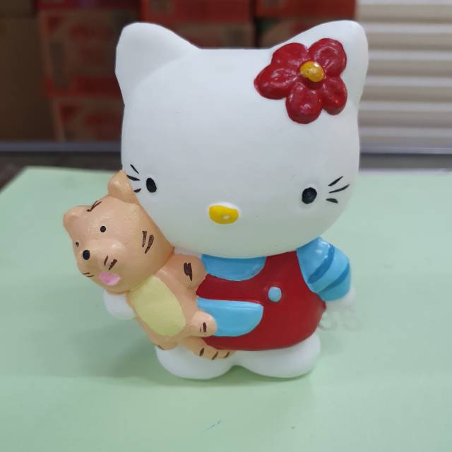 

Aksesoris ulang tahun mainan hello kitti bawa macan tinggi 10 cm RP.9000