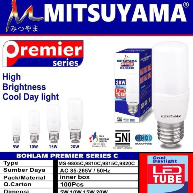 Star Bohlam Lampu Led Stik Ms 9805C Mitsuyama 5W / 5 Watt Hot Sale