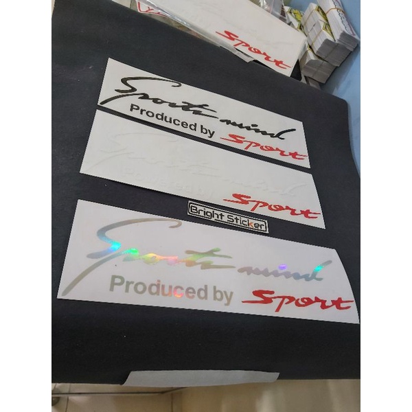 STICKER SPORT MIND PRODUCED BY SPORT STICKER MOBIL MOTOR CUTTING