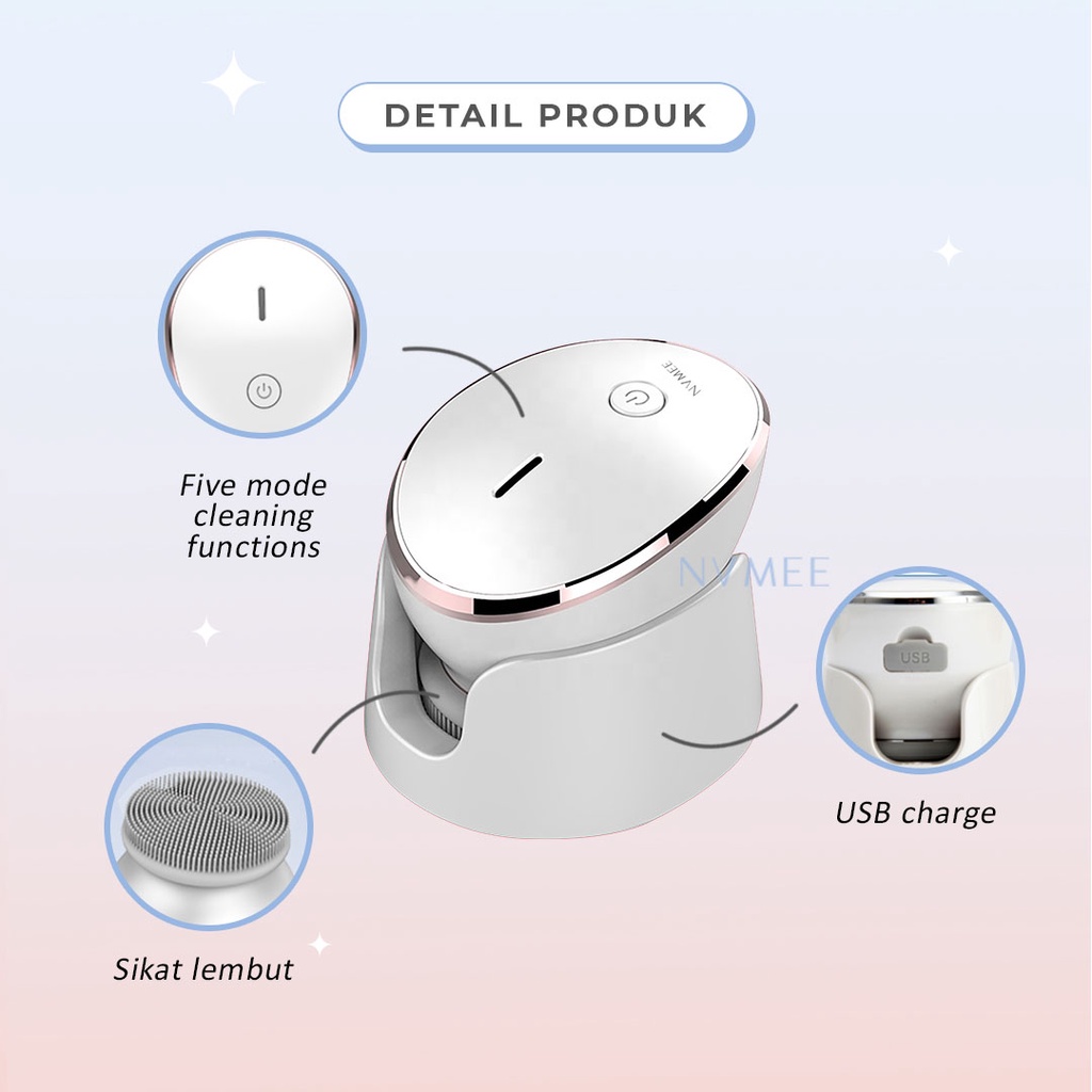 NVMEE - Rejuvenation Machine Alat Perawatan Pembersih Wajah Mesin Elektrik Meremajakan Kulit-3