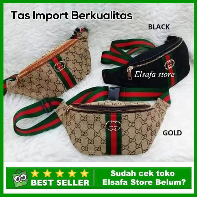 TAS WAIST BAG WANITA / GUCCI WAISTBAG / WEIST BAG
