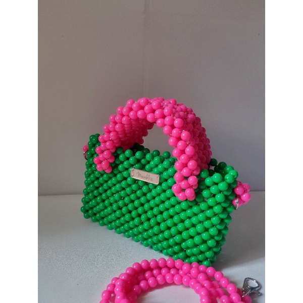 Manikku - beads bag, tas manik, tas mote