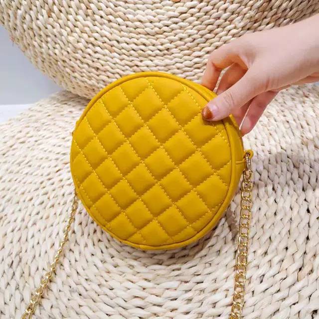 Sling Bag Wanita JAITJAIT BULAT BN tas selempang wanita tas murah