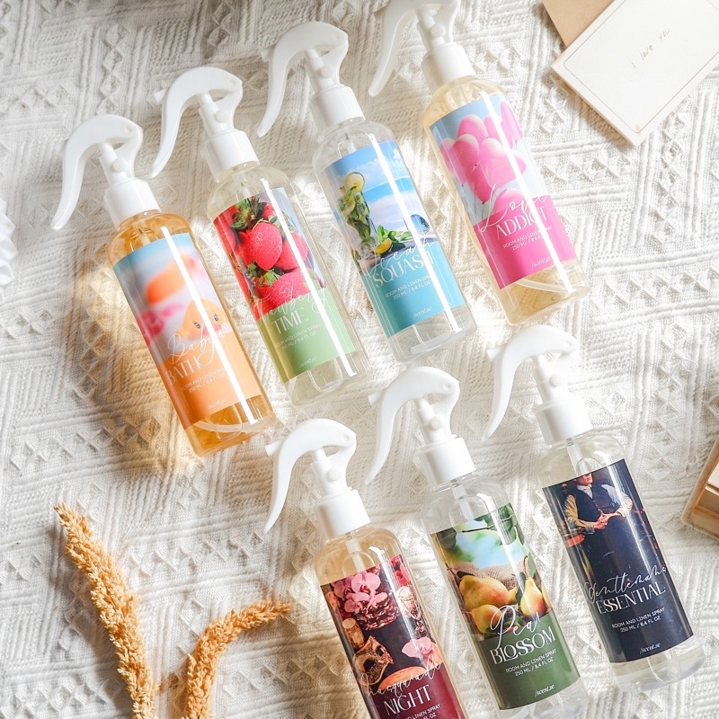 Room and Linen Spray - Love Addict - Pengharum, Parfum, Ruangan dan Kamar Tidur Antibacterial by /scent.se