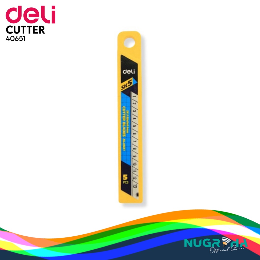 

ISI CUTTER KECIL DELI 40651