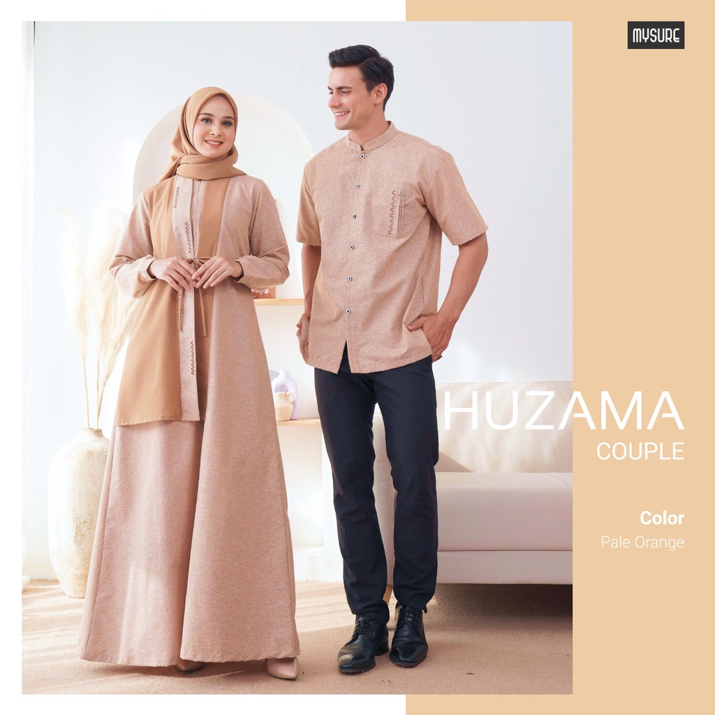 Mysure Huzama Pale Orange Couple Dewasa Terbaru