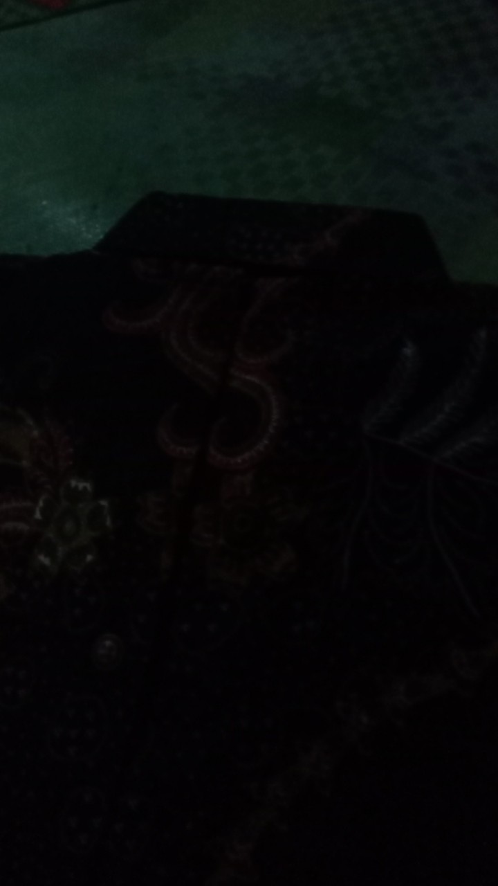 M231 Kemeja Pria Batik Pendek Navy 1748a