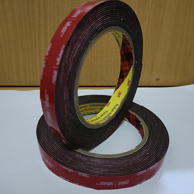 

(BISA COD) 3M Double Tape VHB 4900 Size 12mm x 4,5meter EKSLUSIF Kode 1203