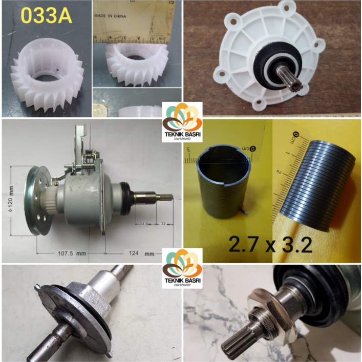 TAMPILAN SAJA - Gear box Gearbox Mesin cuci dan suku cadang komponen spartpart - untuk tampilan