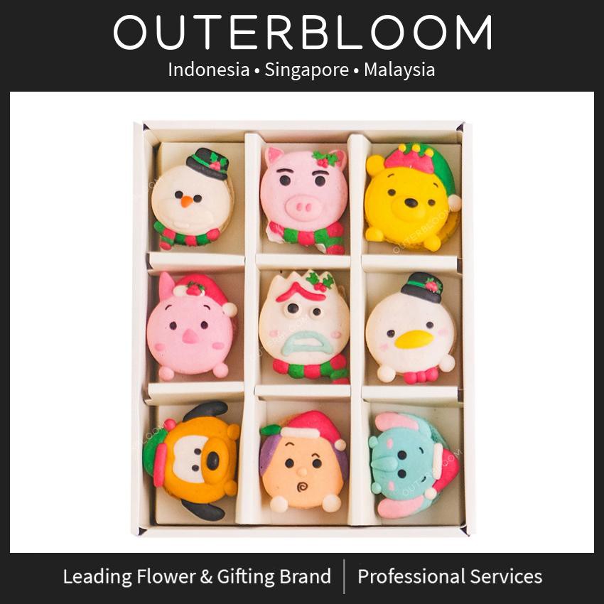 

Christmas Cake Box - Le Sucre Christmas Series Tsum Tsum Box of 9
