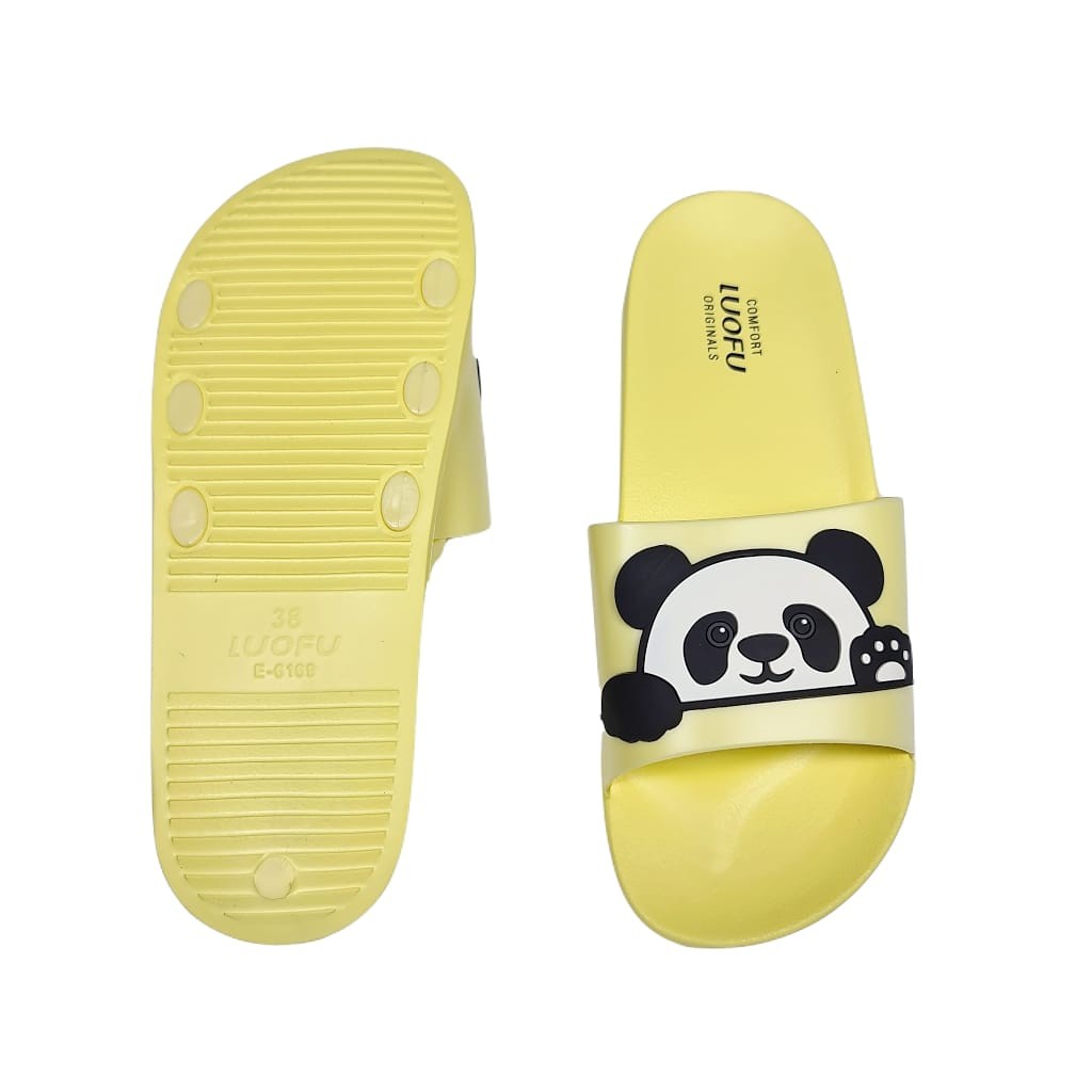 jelly sandal slop karet luofu sendal slide kokop import E6169A1-E131M