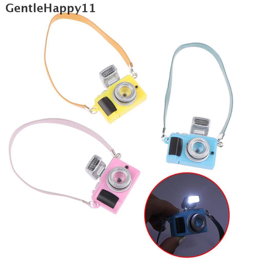 Gentlehappy Mainan Miniatur Kamera SLR Skala 1: 12 Untuk Dekorasi Rumah Boneka