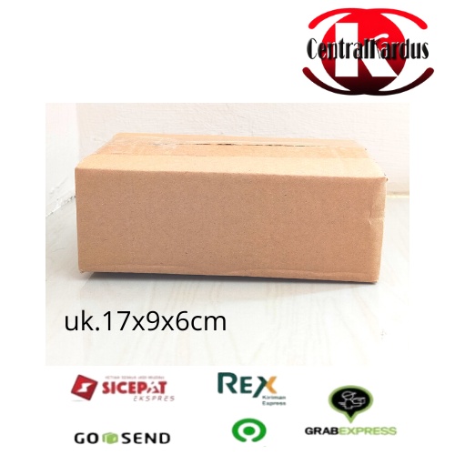 

kardus polos uk 17x9x6cm (10pcs) kardus box/ dus packing /kardus box-centralkardus