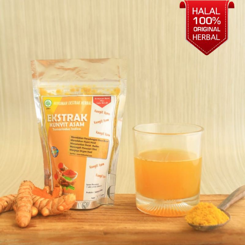 

Ekstrak Minuman Herbal Kunyit Asam