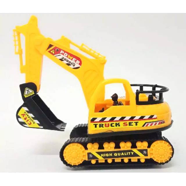 MAINAN MOBIL TRUCK BEKO BULAT MAINAN ANAK TRUCK EXCAVATOR - 8169