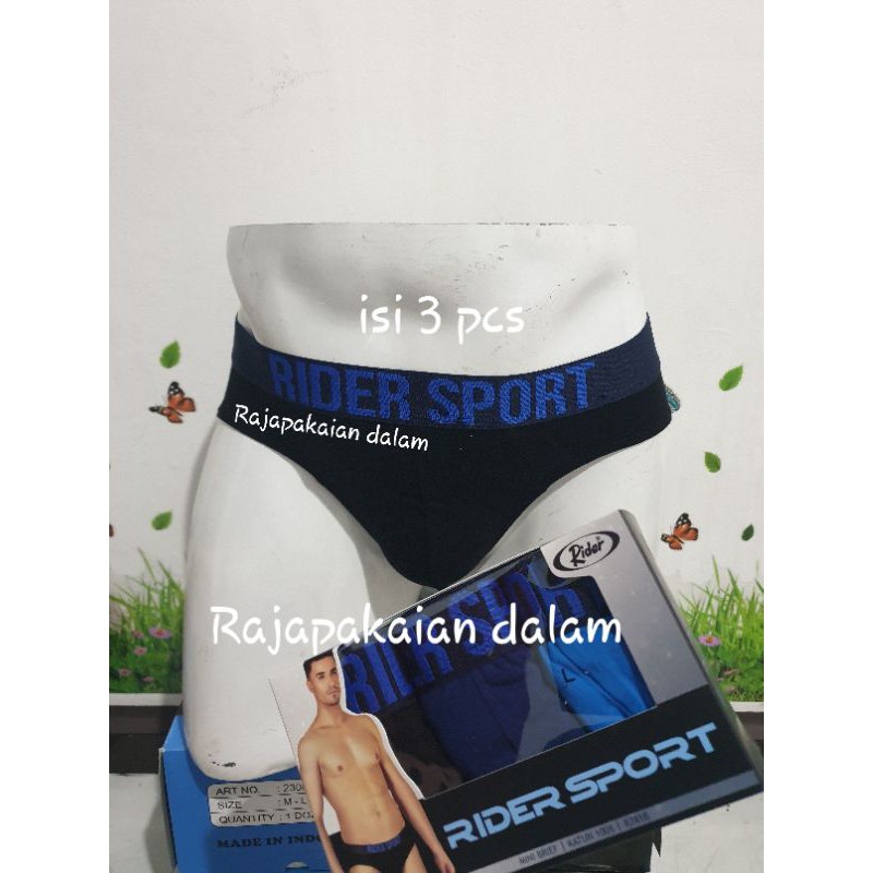 Celana dalam pria Rider R 781 Harga 3 pcs