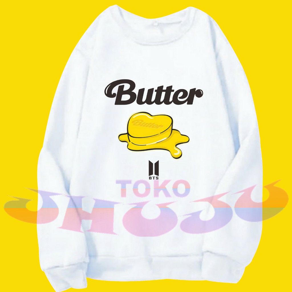 Basic Sweater BTS New single BUTTER PRINTING