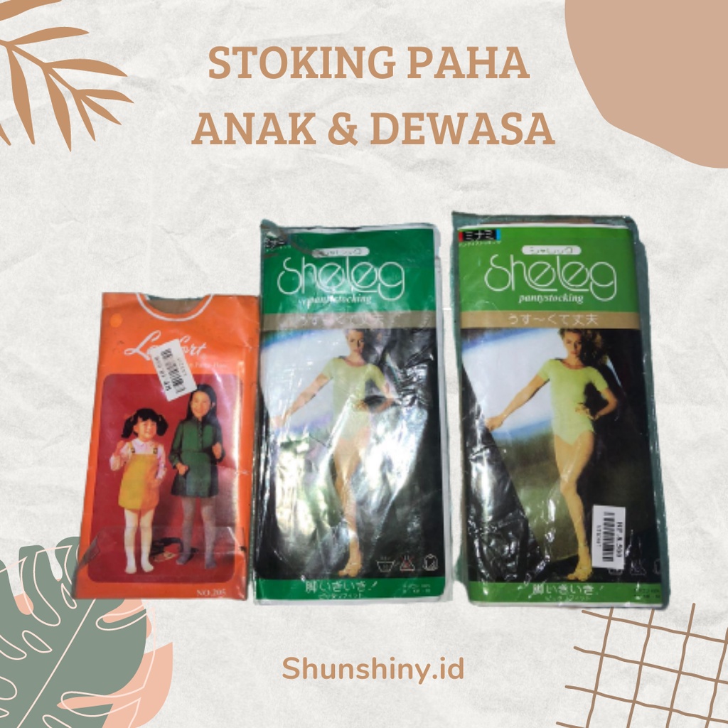 STOKING WARNA KULIT TEBAL SEPAHA DEWASA DAN ANAK