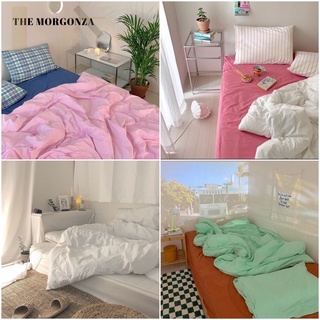 Jual [Themorgonza] SELIMUT PLUFFY POLOS PASTEL | BASIC PLAIN BEDCOVER