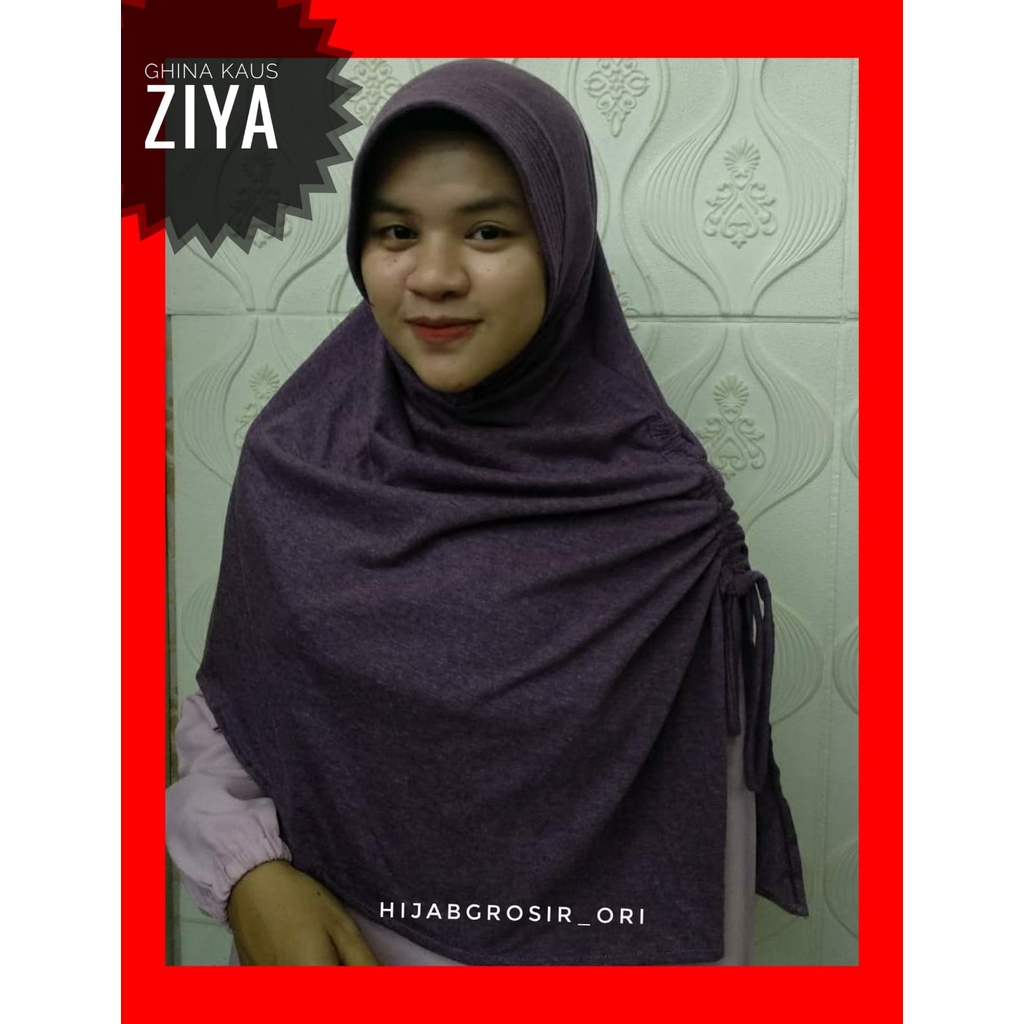 JILBAB INSTAN POLOS ELZATTA GHINA KAUS ZIYA