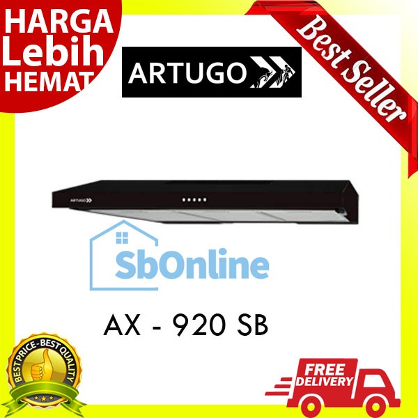 ARTUGO Cooker Hood 90 cm - AX 920 SB