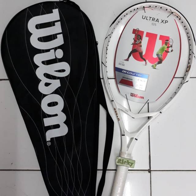 RAKET TENIS WILSON ULTRA XP 125 - SMART TENIS SENSOR READY - POWER PROFILE - CARBON FIBER - ORIGINAL