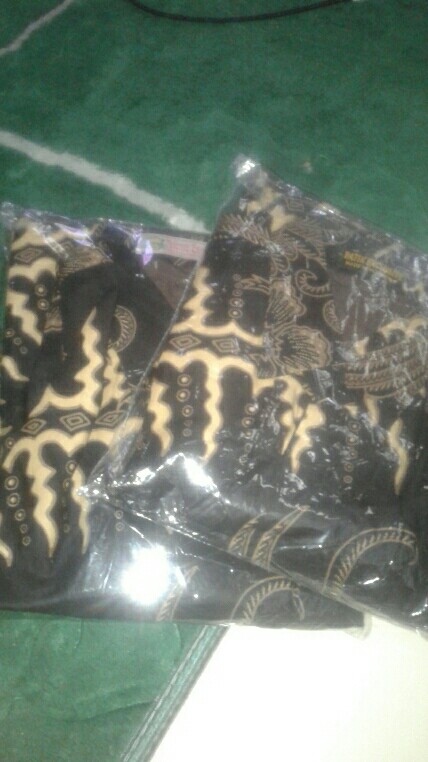 Kemeja Batik Prabu Bahan Katun Baturaden Reguler Fit A540