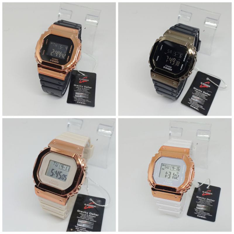 (GW) Jam Tangan Pria/wanita Casio G-shock digital kotak new  rubber GM5600