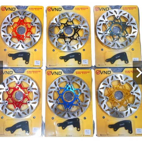 Piringan Cakram VND Model Psm 220 mm Floating Disc Brake Original piringan rem cakram Vario,Beat,Scoopy,Mio,Mio Soul,Mio J cakram piringan