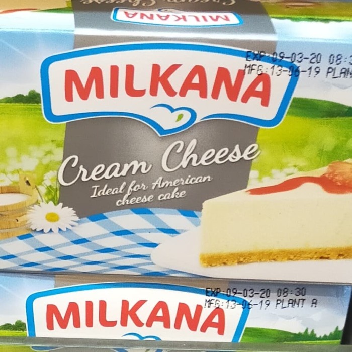 

Krim- Milkana Cream Cheese 227Gr Keju -Krim.