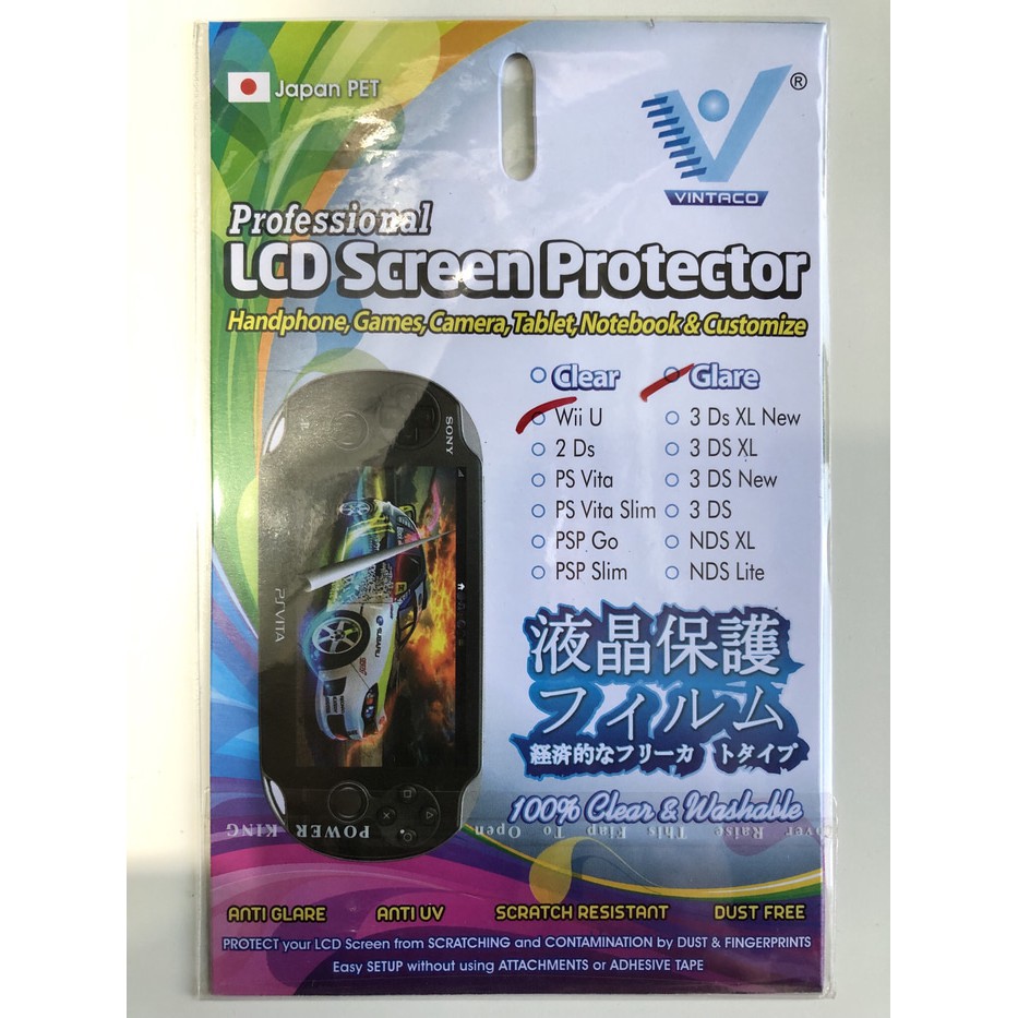 ANTIGORES SCREEN PROTECTOR NINTENDO WII U