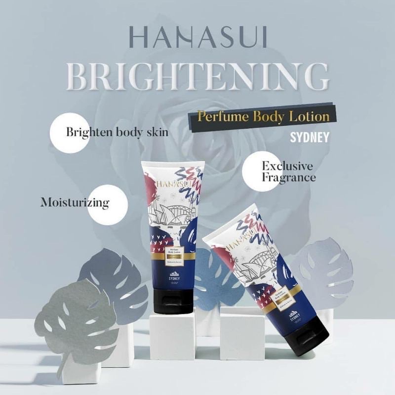 HANASUI BODY LOTION SERIES 180ml || TOKYO/SYDNEY/PARIS