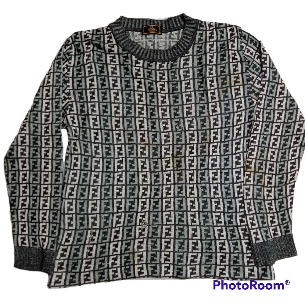 JUAL VINTAGE FENDI ZUCCA SWEATSHIRT