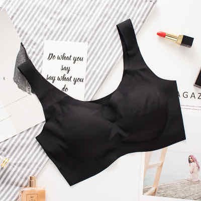 COD√Sport Bra Pakaian Dalam Wanita Hight Quality-bra-33 hitam