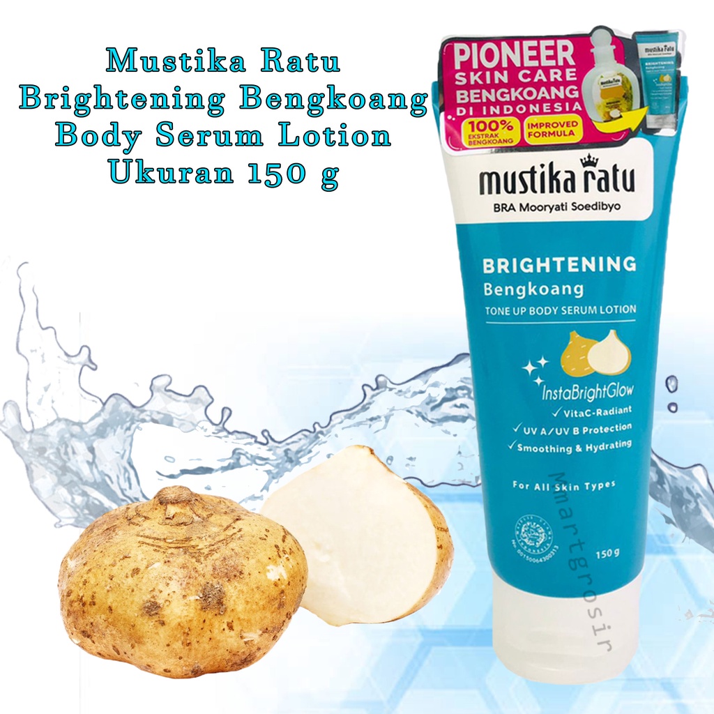 Mustika ratu / Brightening / Hand &amp; Body Lotion / Bengkoang / 150g